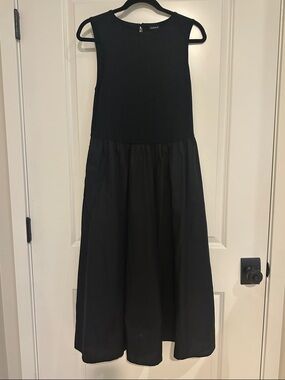 NWT Torrid Foxy Poplin Mixed Media Dress